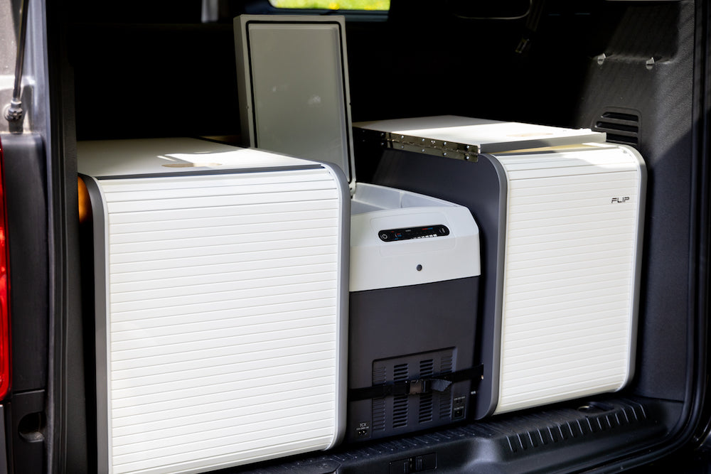 FLIP Camping Box - Luxurious Campervan Module