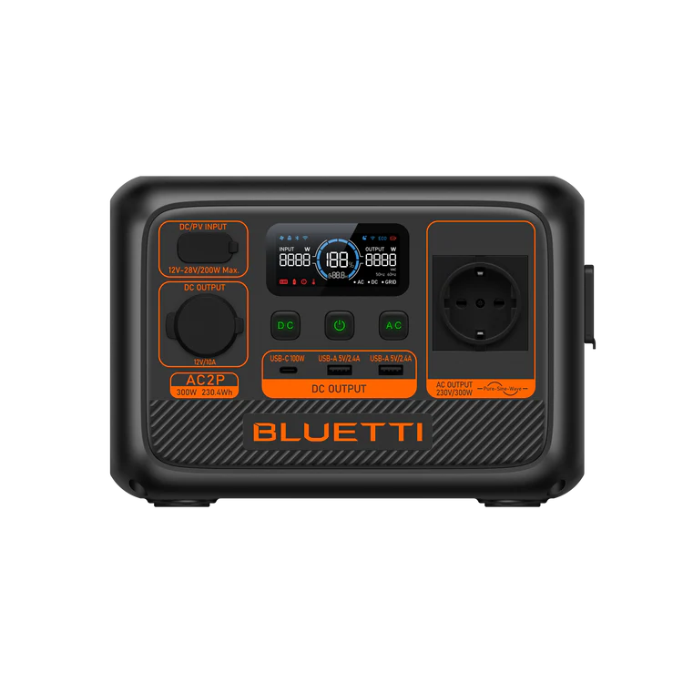 Bluetti AC2P - Reliable Power Station (300W 230.4Wh)