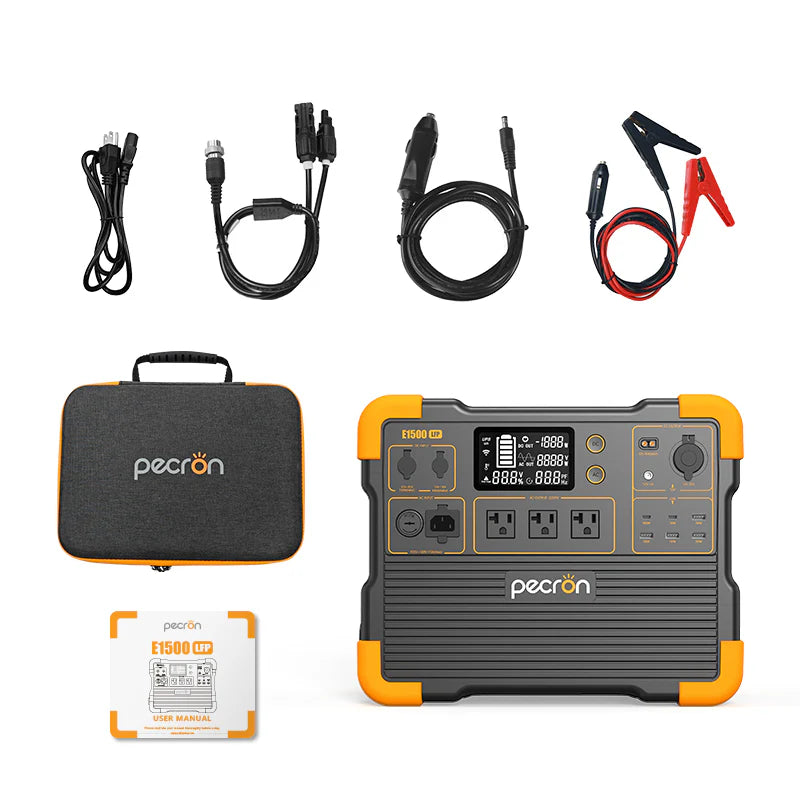 PECRON E1500LFP - Power station til alle situationer (2200W | 1536Wh)
