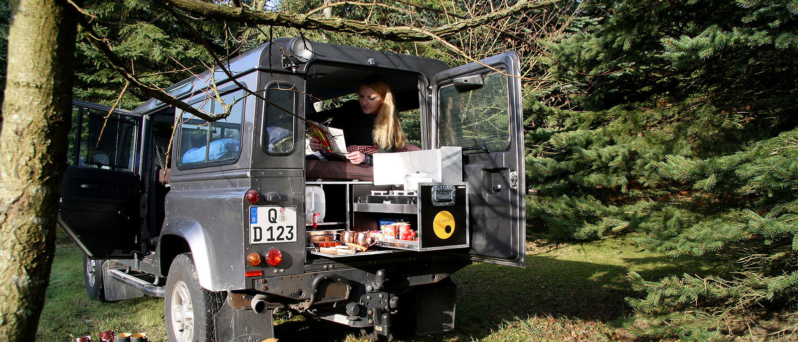 QUQUQ D-Box - Husbilsmodul för Landrover Defender