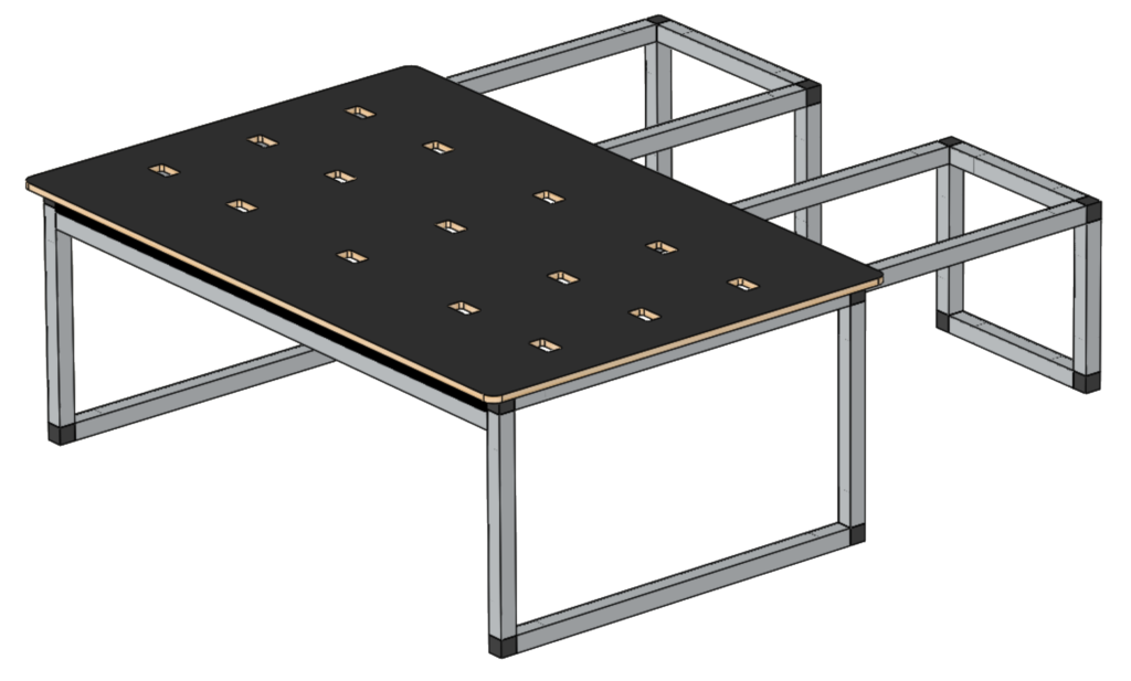 FLIP Adventure Bed - Campervan modul med massere af opbevaringsplads