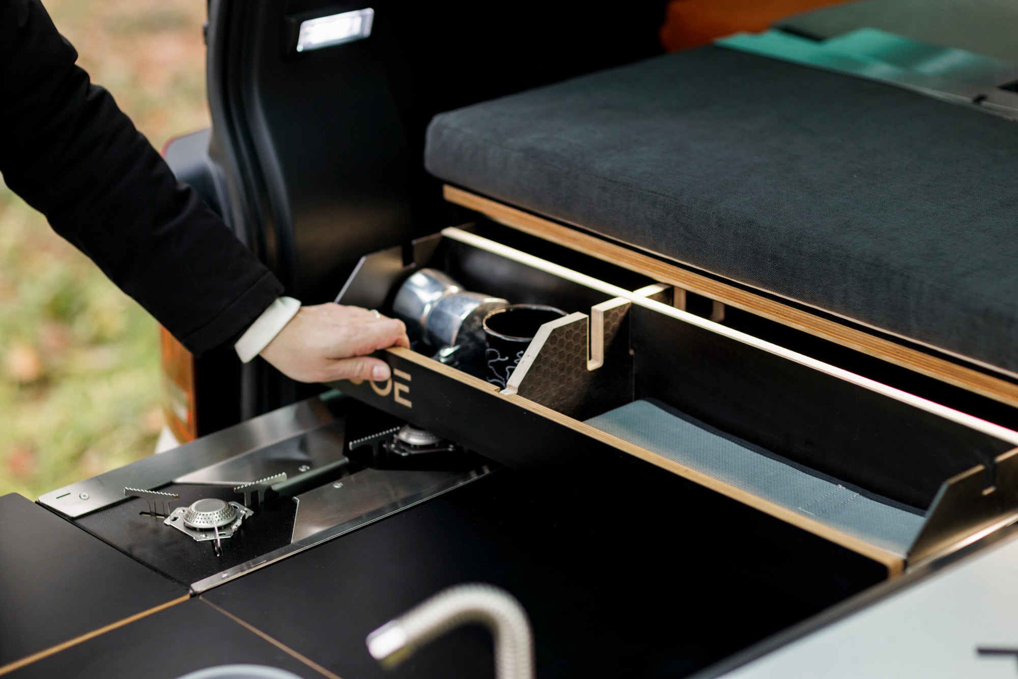 EGOE Nestbox Roamer 2.0/490 – Für z.B. VW Transporter, Multi usw.