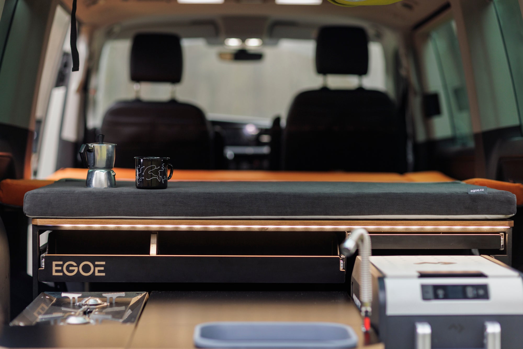EGOE Nestbox Roamer 2.0/490 – Für z.B. VW Transporter, Multi usw.