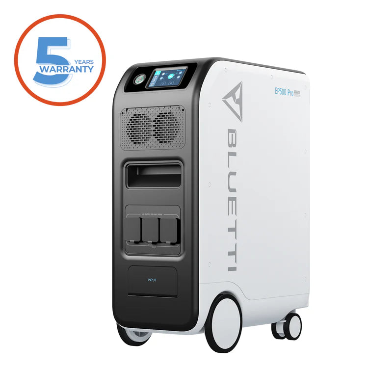 Bluetti EP500Pro - Large Back-up Power Station (3000W 5100Wh)