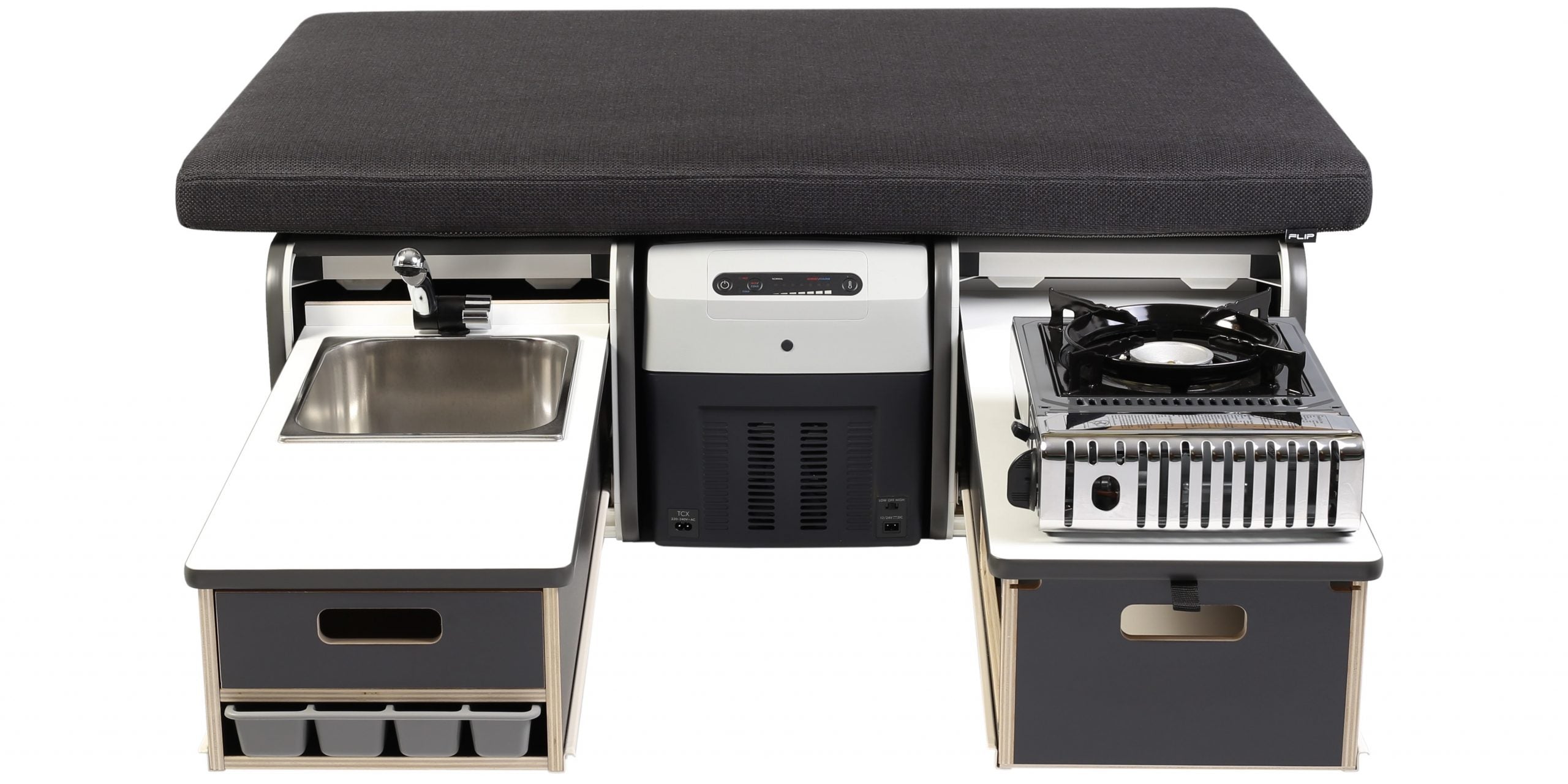 FLIP Camping Box - Lyxig husbilsmodul