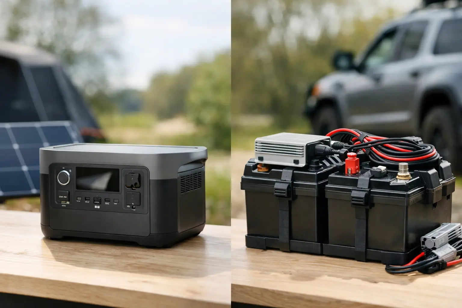 Power station vs dual battery - hvad passer dig?