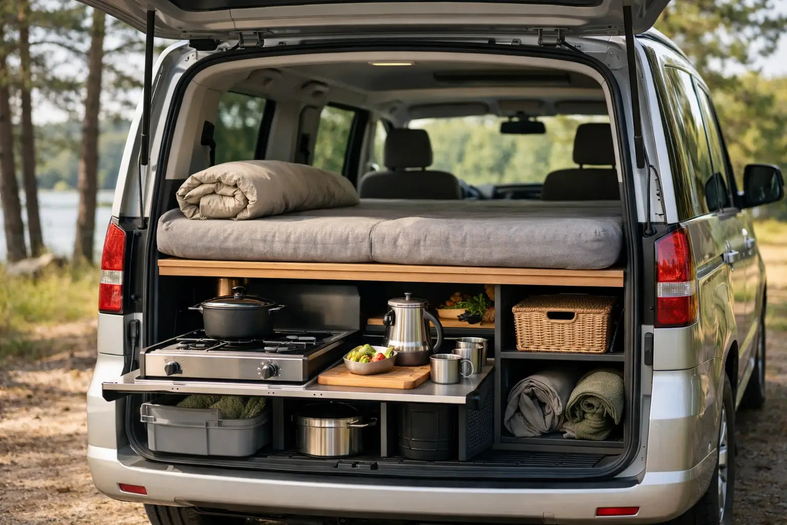 Indretning af bil til camping gjort enkelt