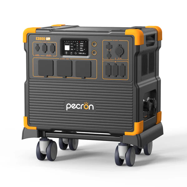 PECRON E3800LFP Power Station 4200W 3840Wh (med gratis vogn)