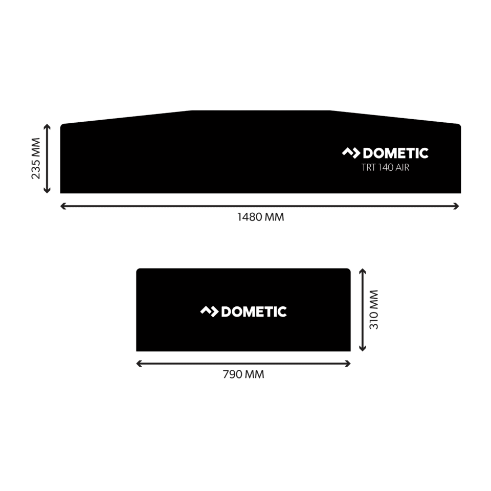 Dometic TRT 140 AIR Dachzelt – Qualitätszelt für kleine und große Autos