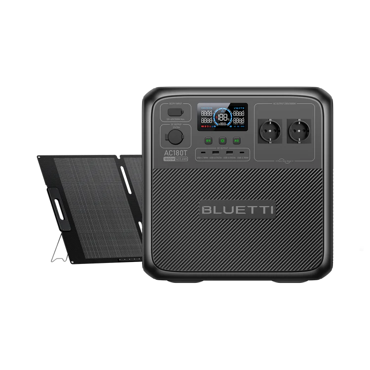 Bluetti AC180T - Reliable Power Station (1,800W 1,433Wh) 