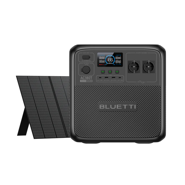 Bluetti AC180T - Reliable Power Station (1,800W 1,433Wh) 