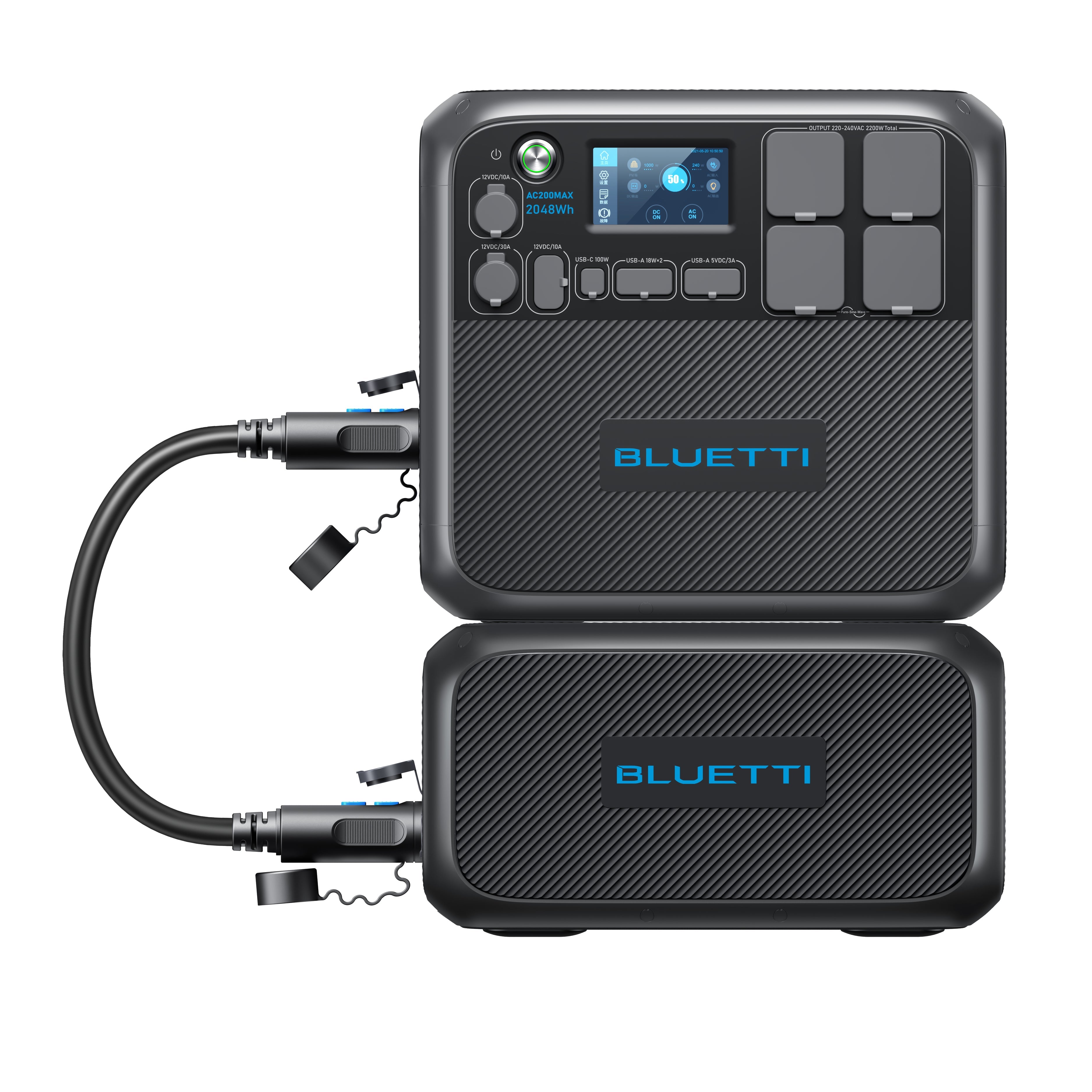 Bluetti B230 2048Wh expansionsbatteri - ökad kapacitet för ditt energisystem