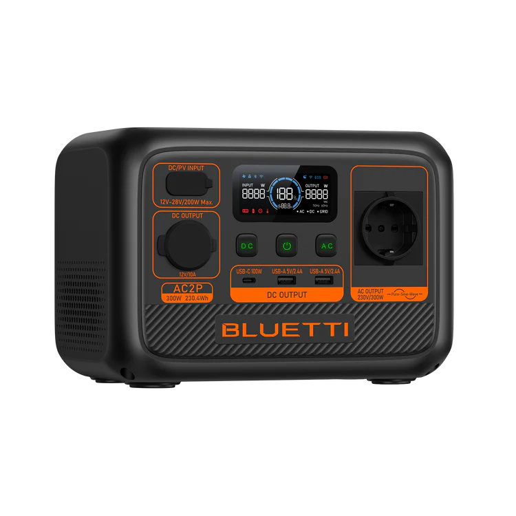 Bluetti AC2P - Reliable Power Station (300W 230.4Wh) 