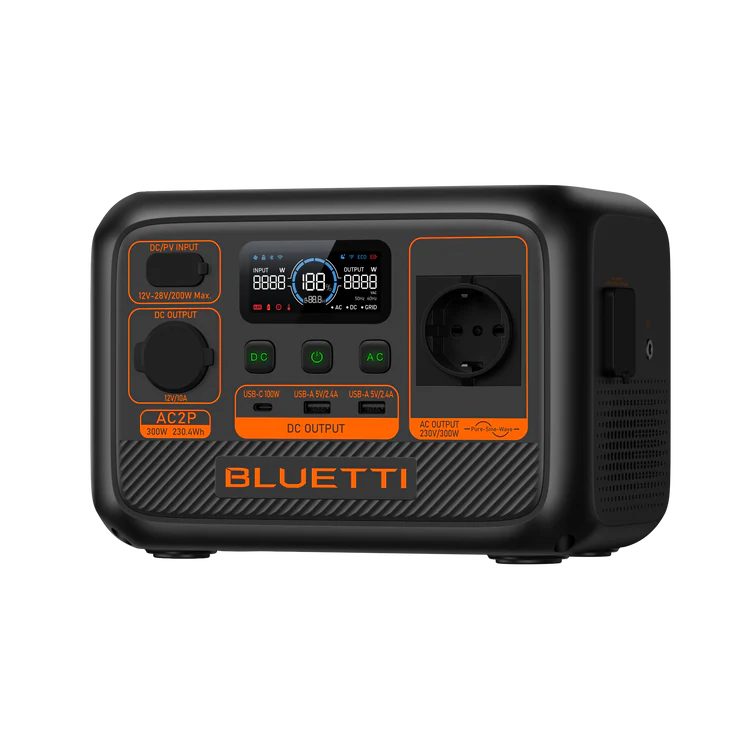 Bluetti AC2P - Reliable Power Station (300W 230.4Wh) 