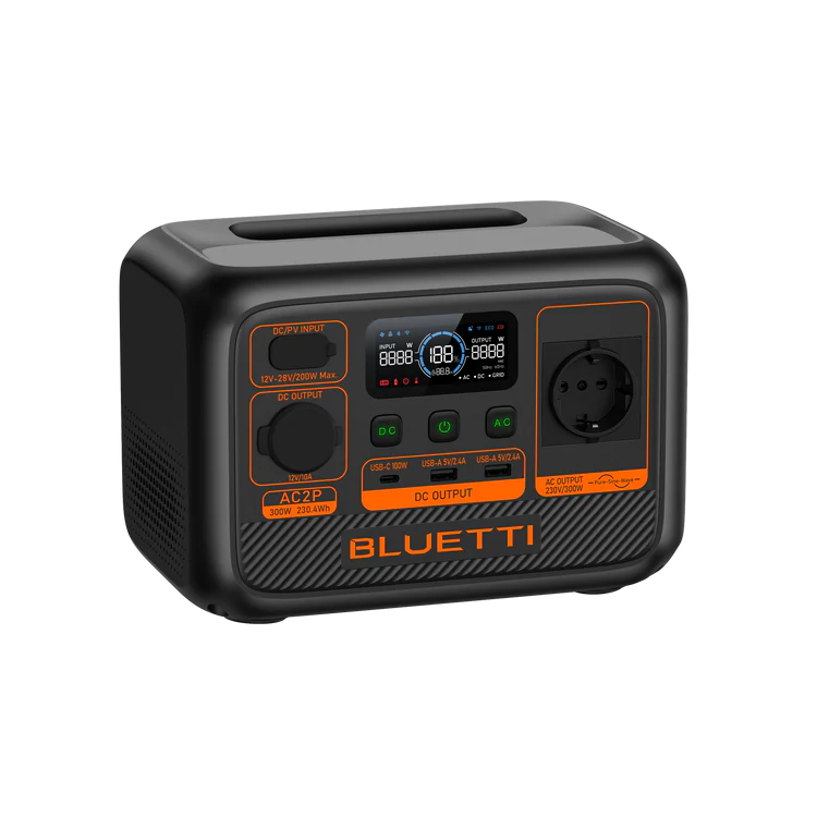 Bluetti AC2P - Reliable Power Station (300W 230.4Wh) 