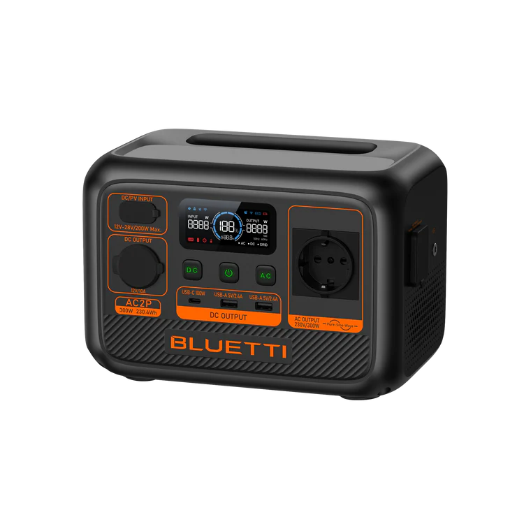 Bluetti AC2P - Reliable Power Station (300W 230.4Wh) 