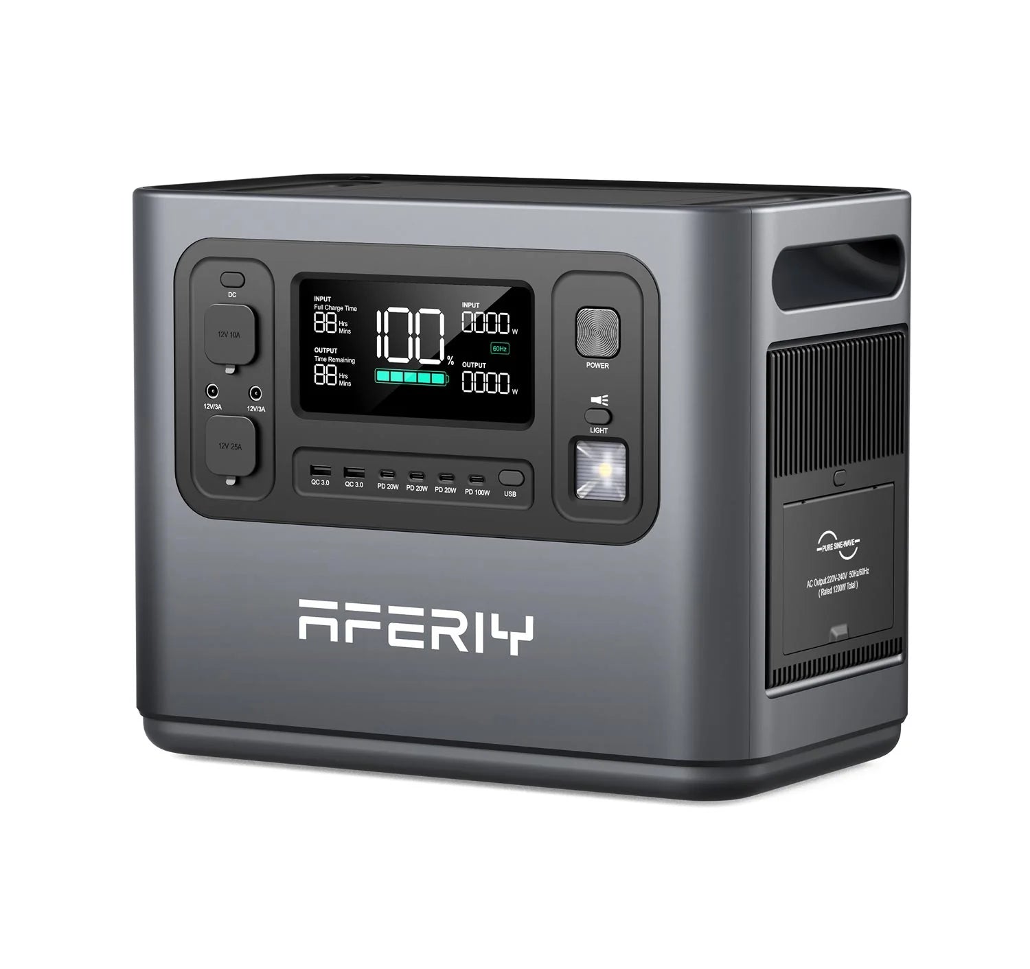 AFERIY P110-D Portable Power Station 1200W 960Wh 