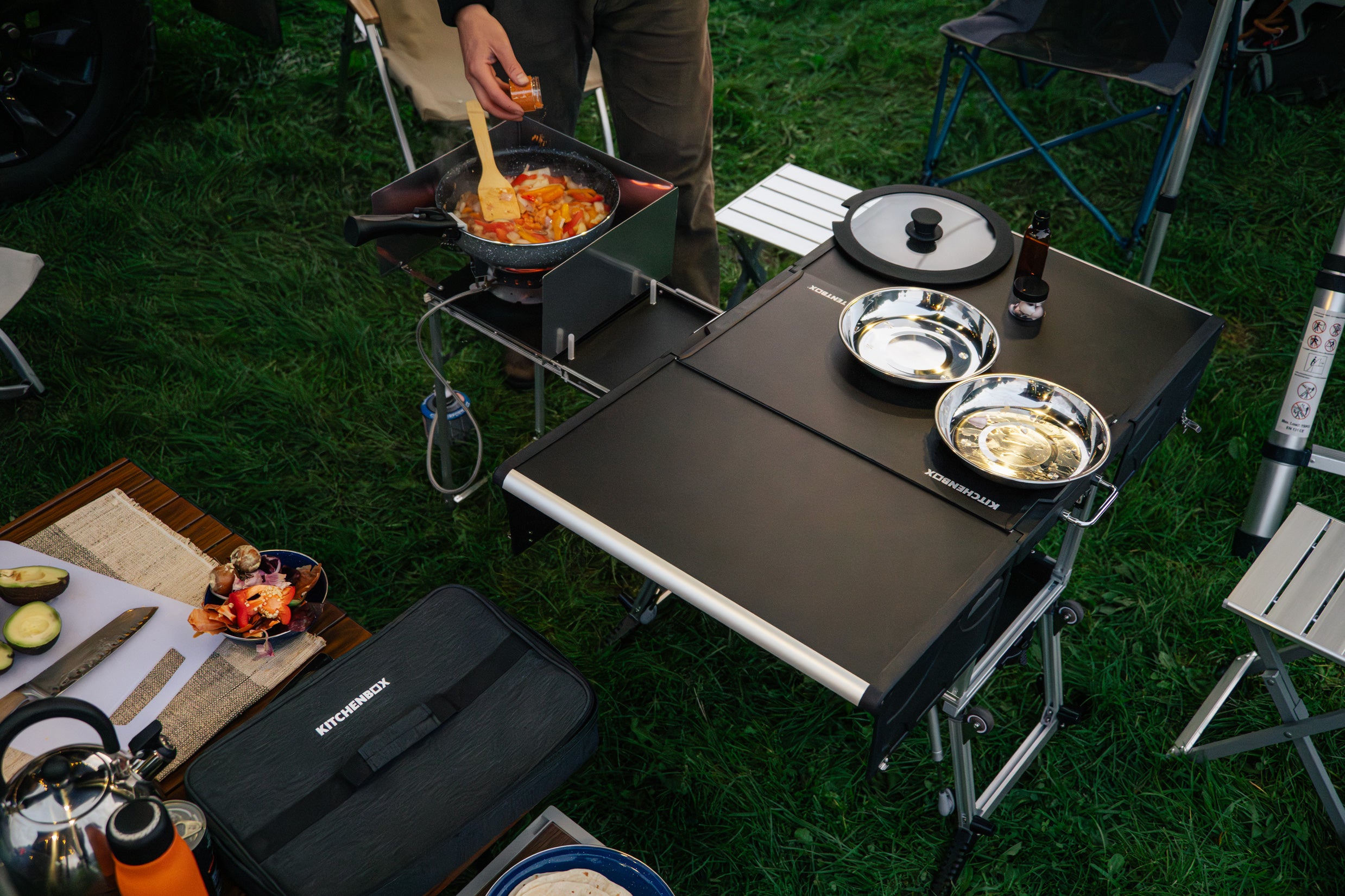 TentBox KitchenBox - Transportabel køkkenboks