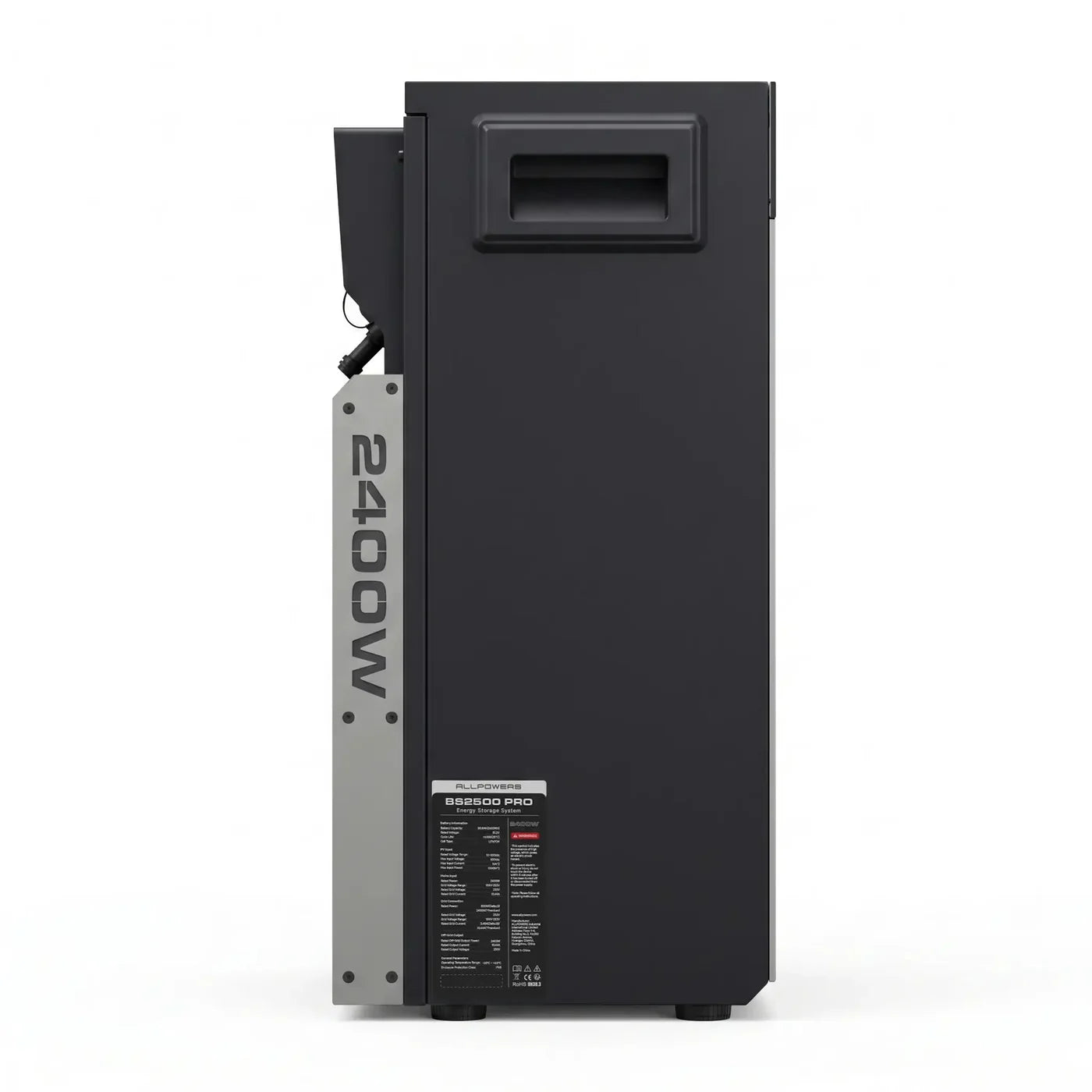 ALLPOWERS BS2500 PRO Plug-and-Play smart energilagring til hjemmet