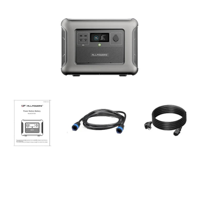 ALLPOWERS B1000 Udvidelsesbatteri | 1152Wh