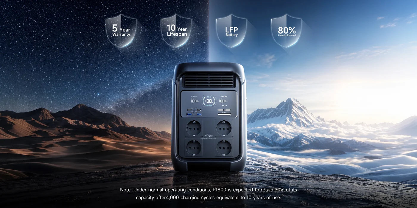 ALLPOWERS P1800 Portable Power Station 1800W 1024Wh