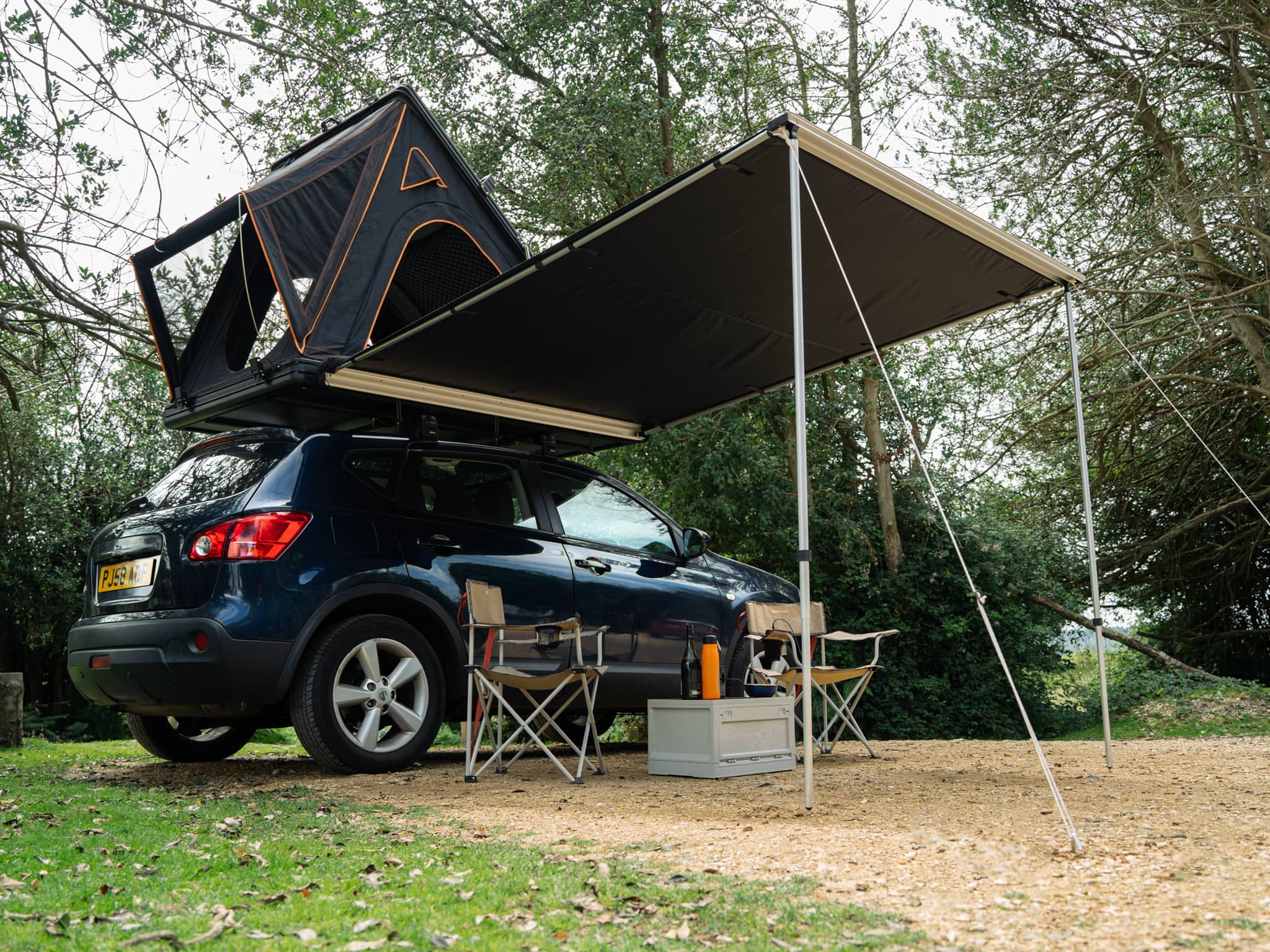 TentBox Universal Side Awning - Markise til bilen