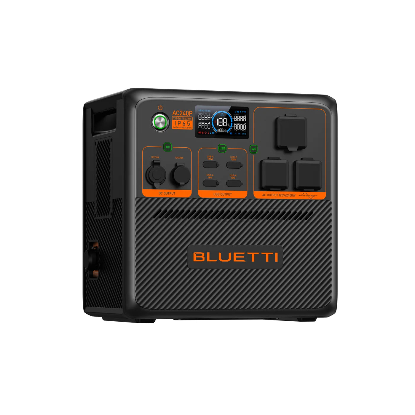 Bluetti AC240P - Reliable Power Station (2400W 1843Wh) 