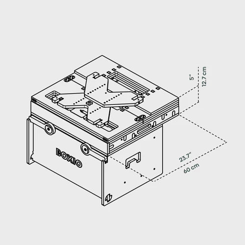 BOXIO RACK BOX + BED BUNDLE