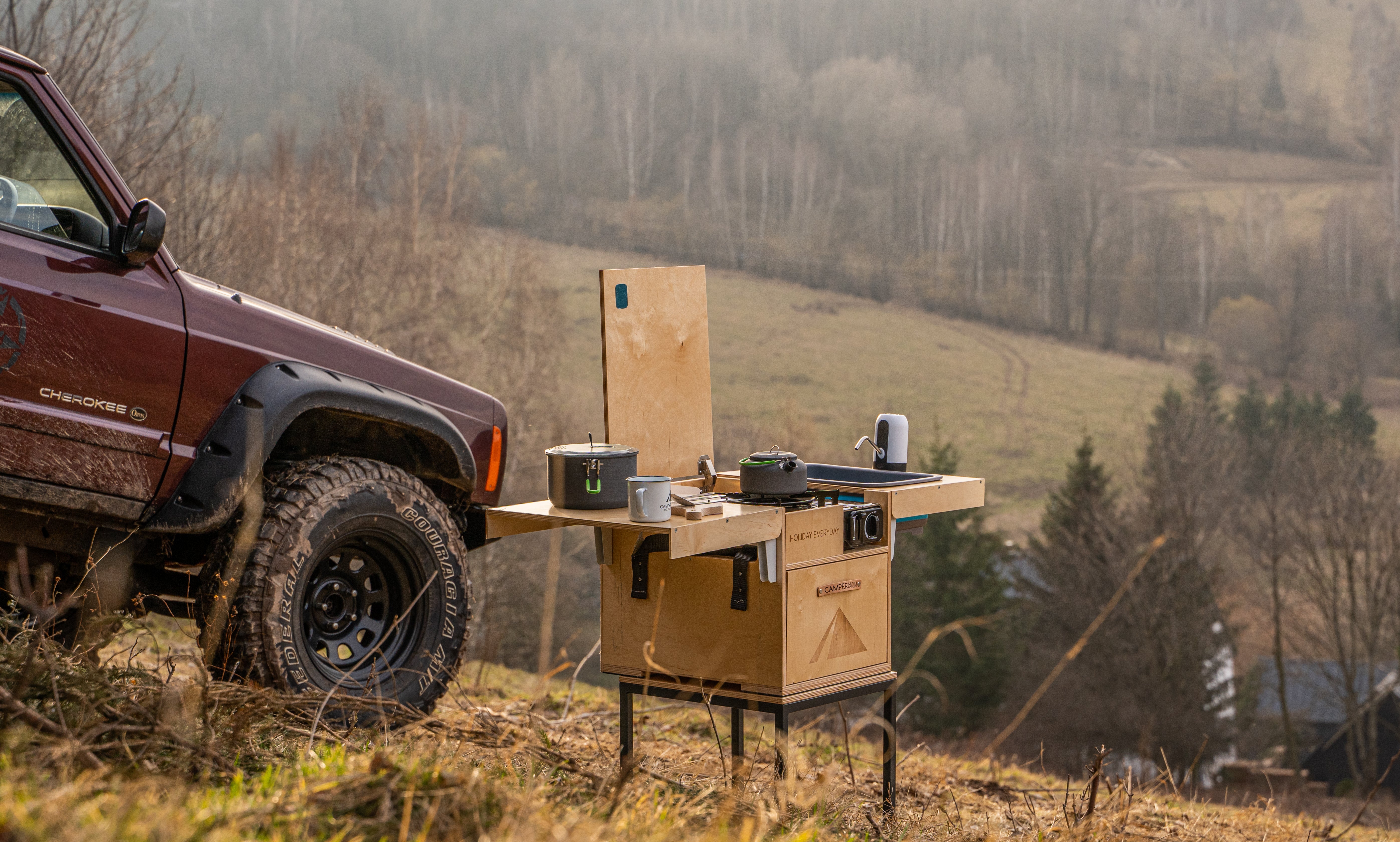 Camperini MINI - Smart Portable kitchen Module 