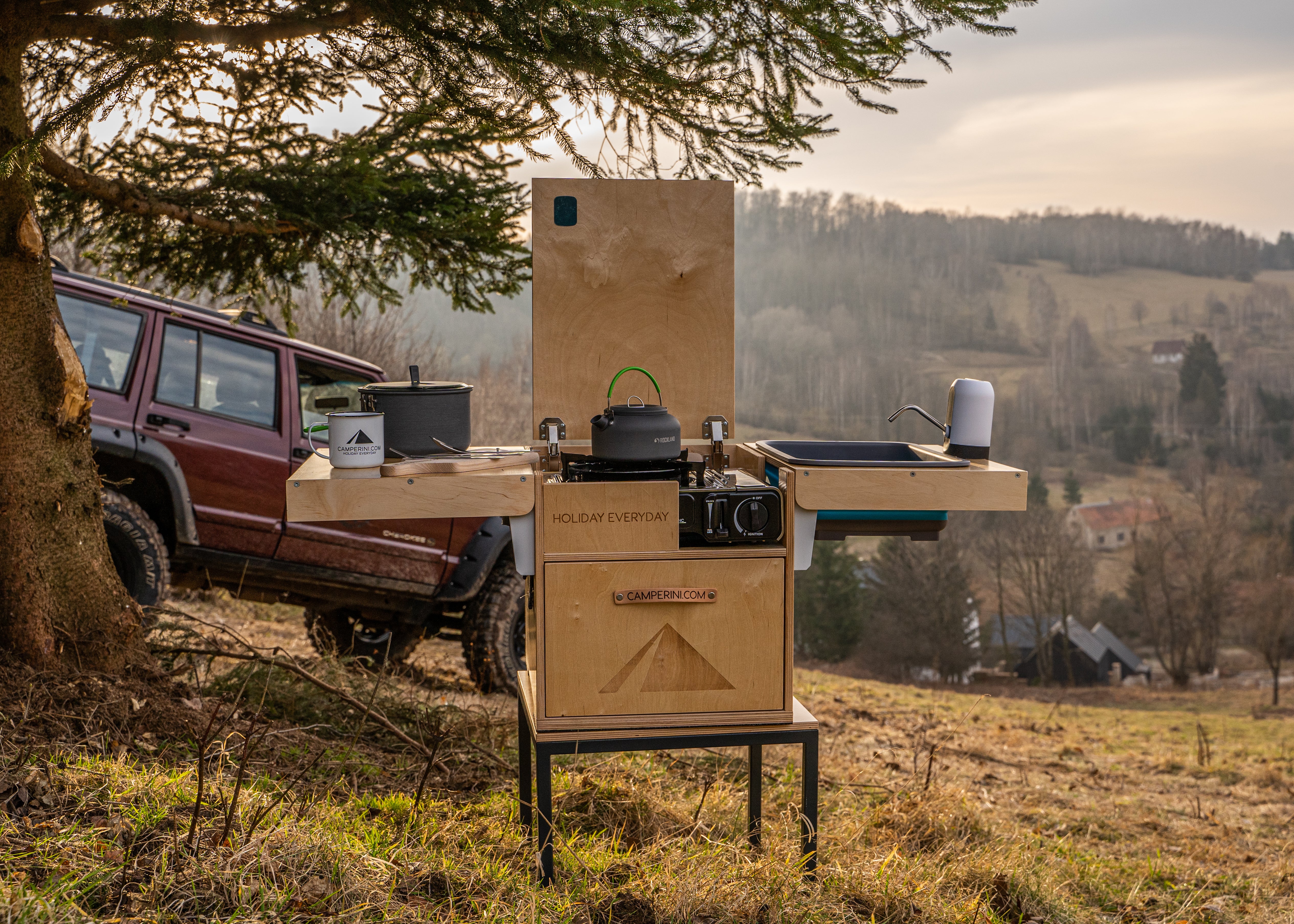 Camperini MINI - Smart Portable kitchen Module 