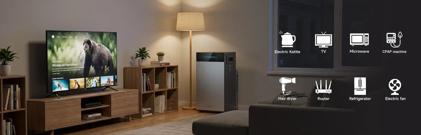 ALLPOWERS BS2500 PRO Plug-and-Play smart energilagring til hjemmet
