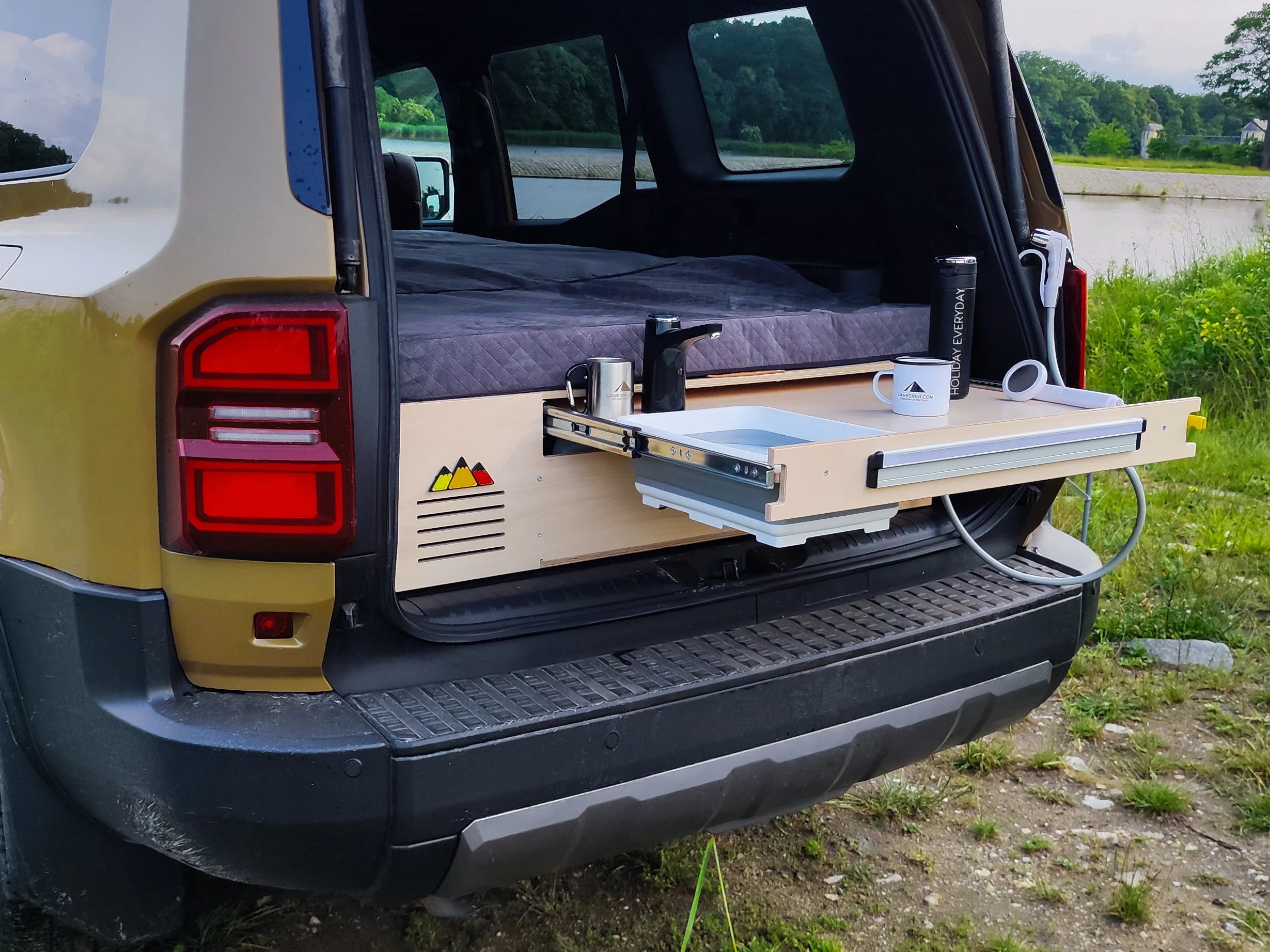 Camperini 4rester - Campervan modul til SUV, 4x4, van m.fl.