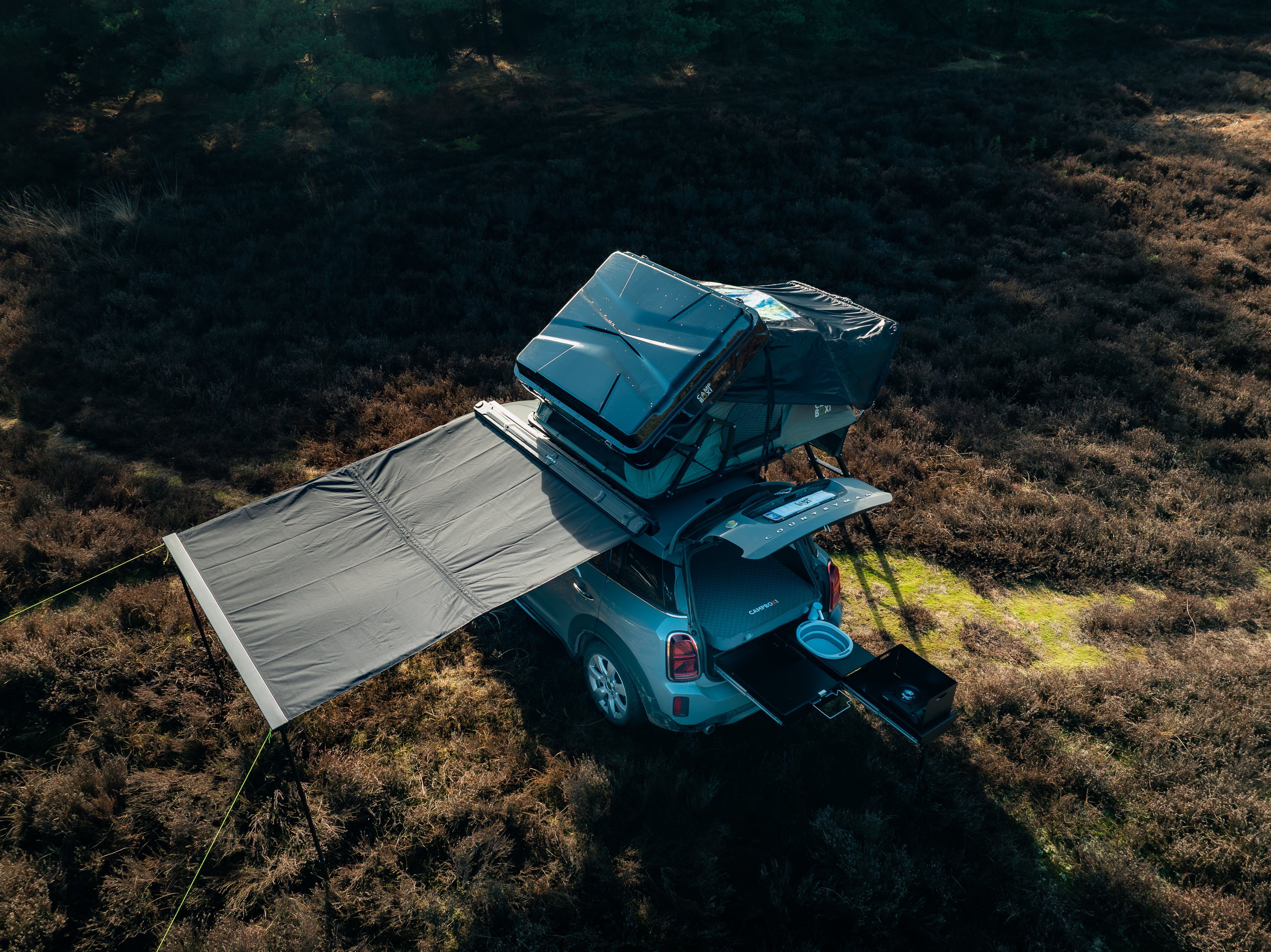 CampBoxi Kitchenfit - Alt-i-ét Camper Box til hverdagsbiler