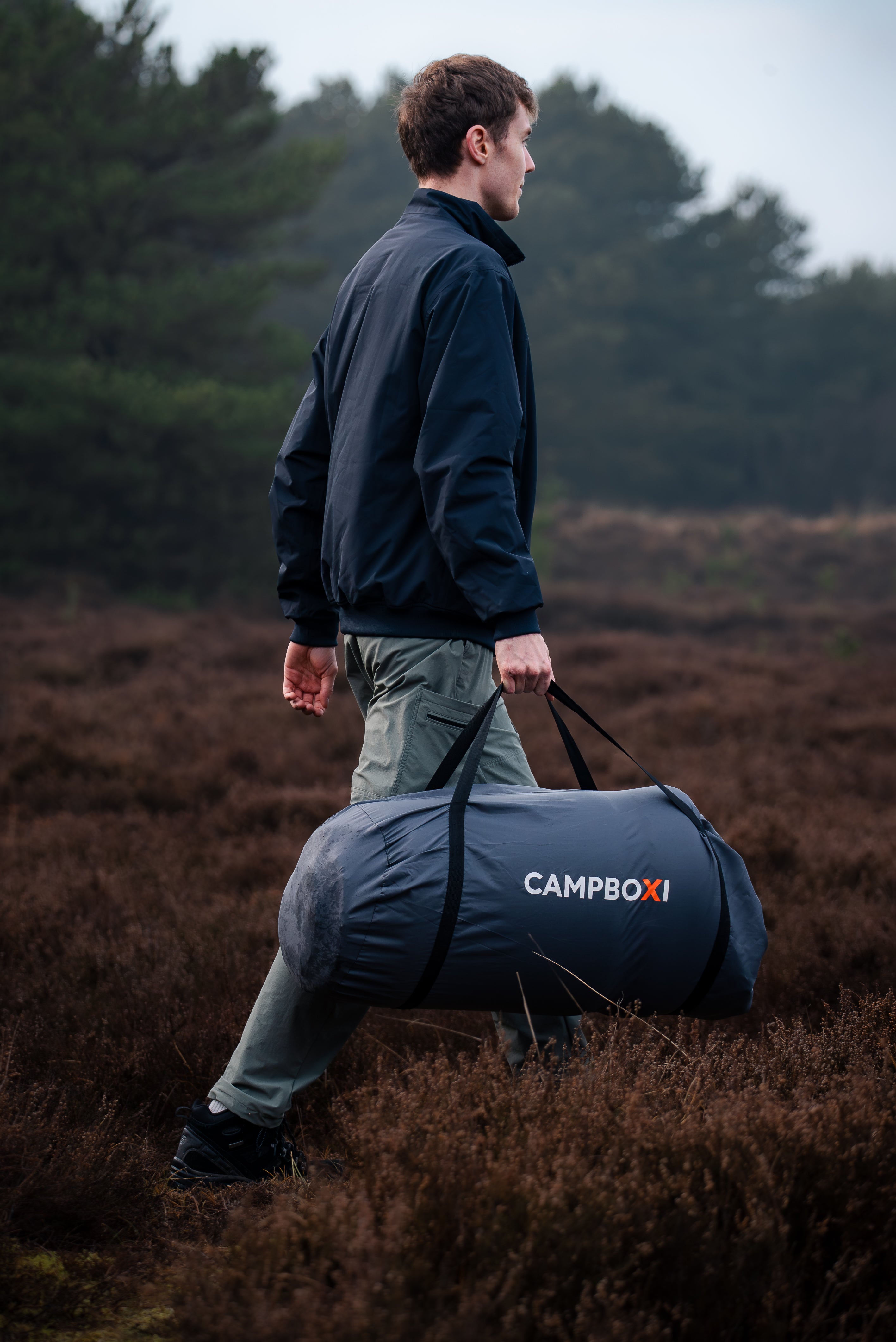 CampBoxi LUX 10-madrass - självuppblåsbar lyxmadrass för bilen