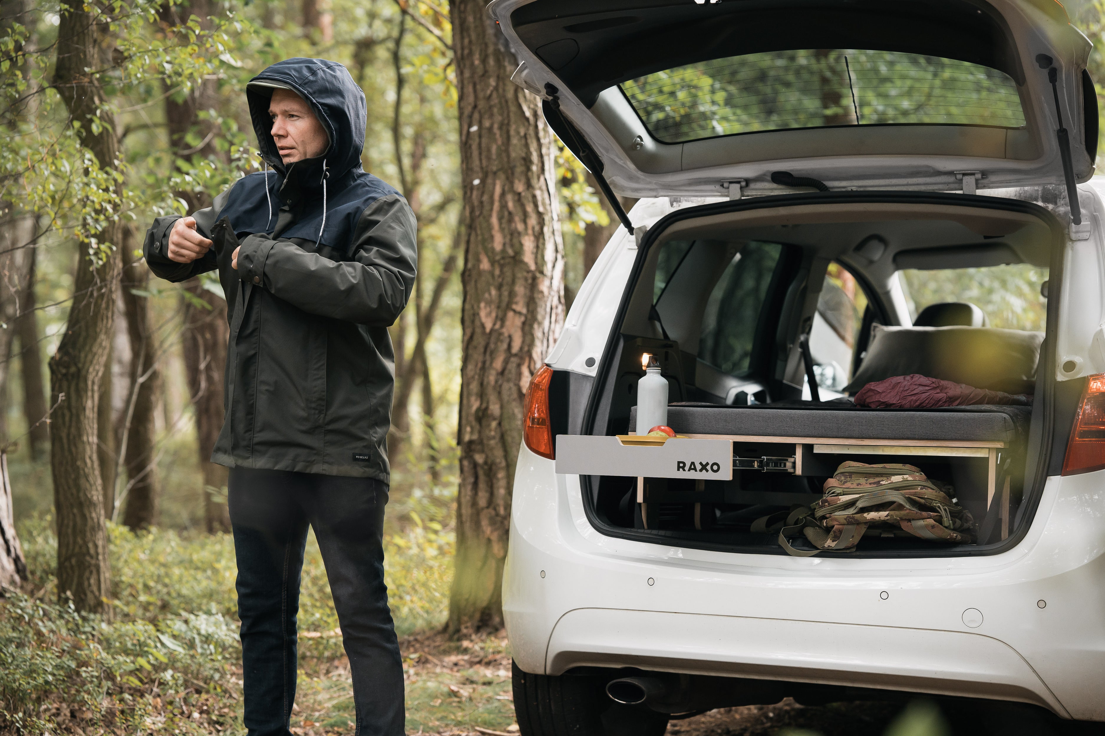 RAXO MONCK Campervan-Modul – Verwandeln Sie Ihr Auto in ein komfortables Zuhause auf Rädern