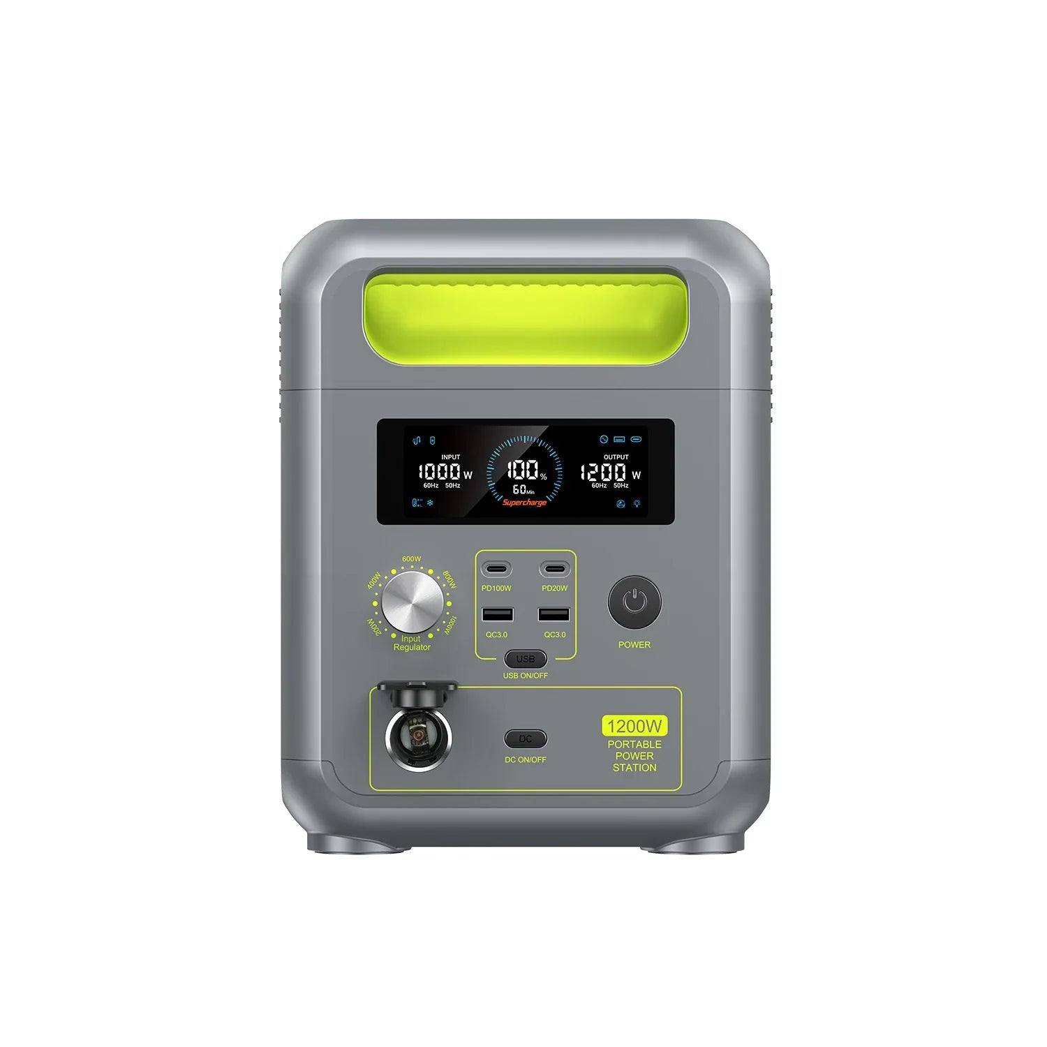 FOSSiBOT F1200 Tragbares Kraftwerk 1.200 W 1.024 Wh