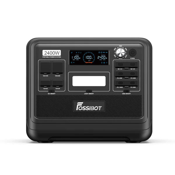 FOSSiBOT F2400 Bärbar Kraftstation 2 400 W 2 048 Wh