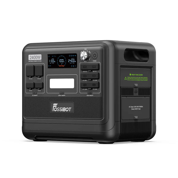 FOSSiBOT F2400 Bärbar Kraftstation 2 400 W 2 048 Wh