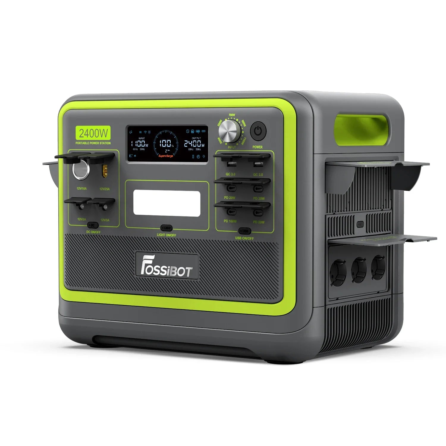FOSSiBOT F2400 Bärbar Kraftstation 2 400 W 2 048 Wh