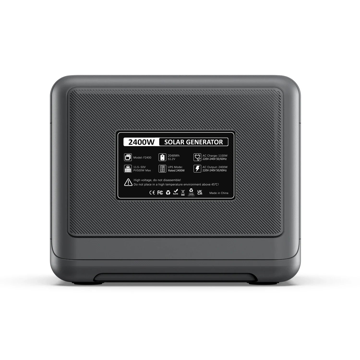 FOSSiBOT F2400 Bärbar Kraftstation 2 400 W 2 048 Wh
