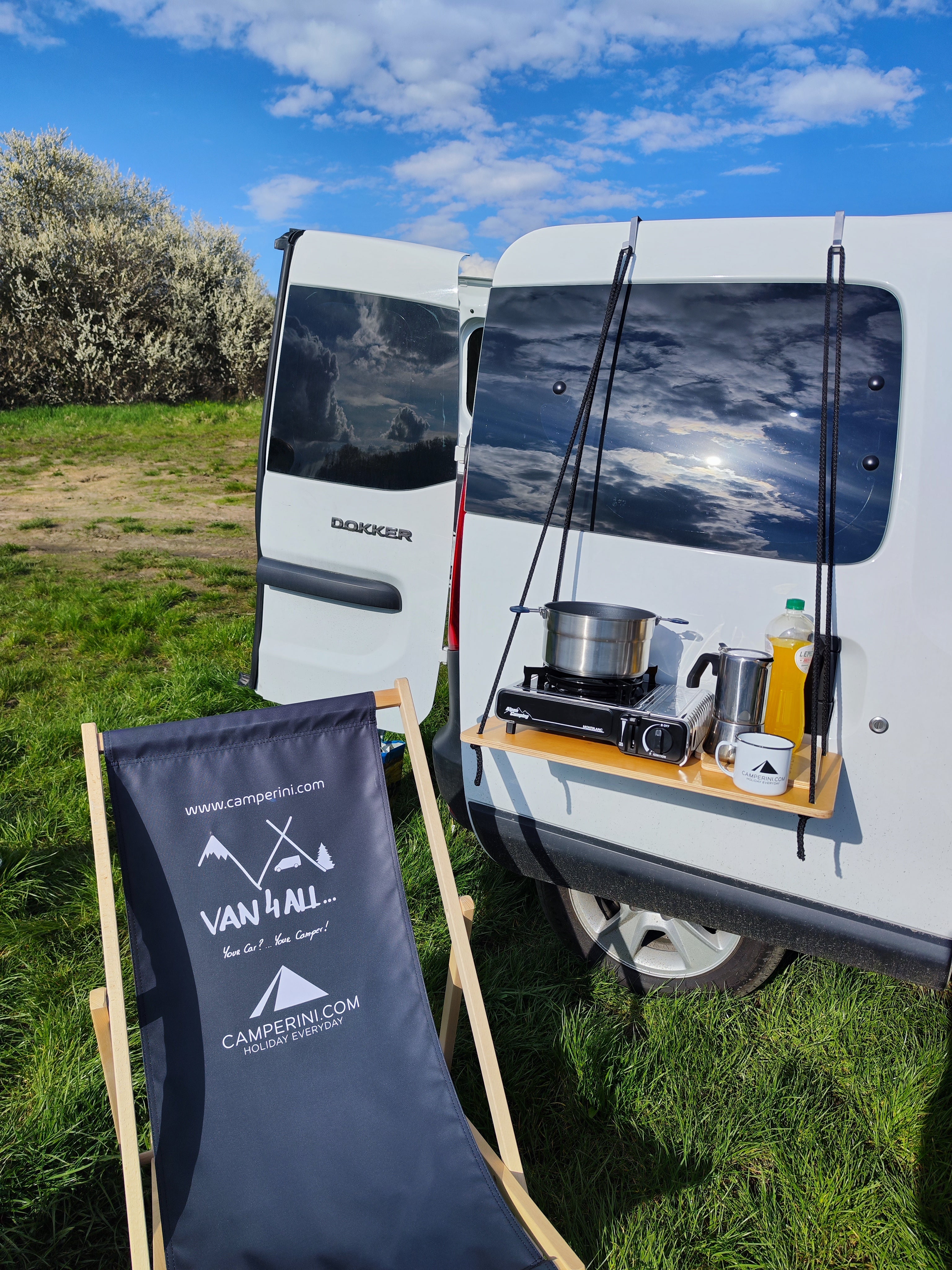 Camperini BORD - Hängande bordsskiva