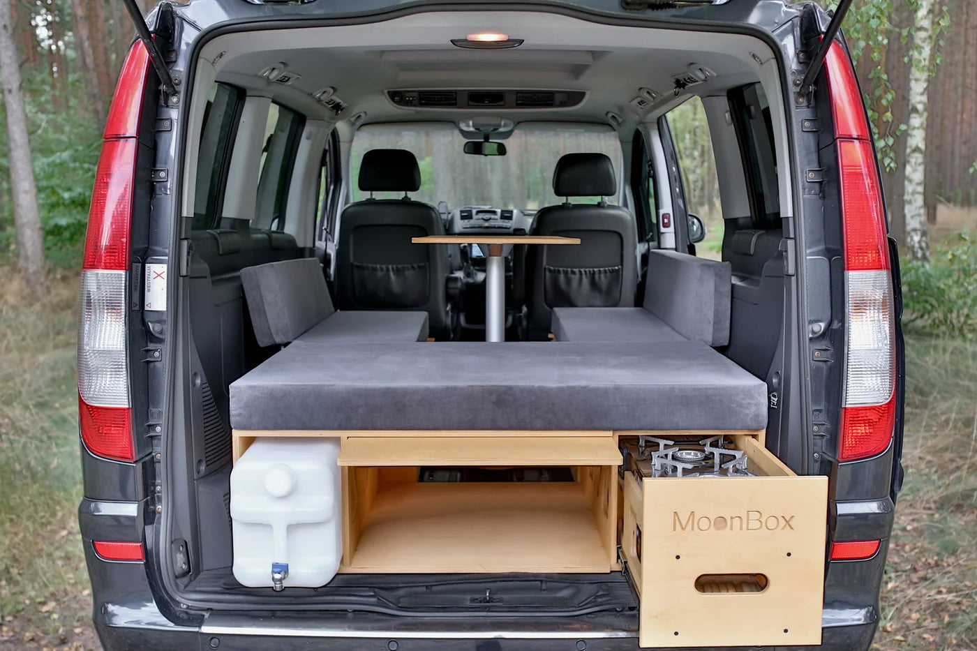 MoonBox 115 Minibus/Transporter – Campervan-Modul für größere Autos