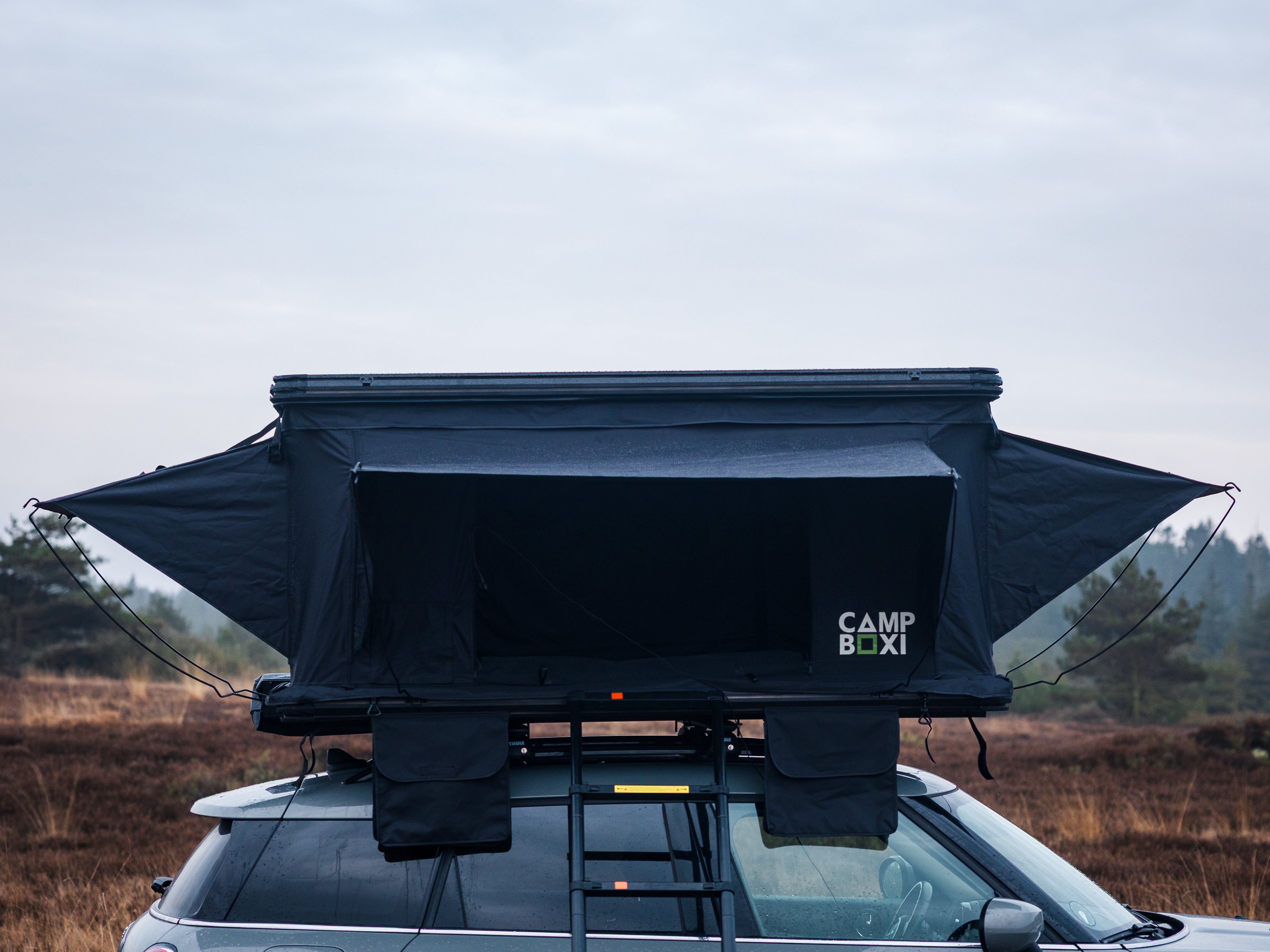 CampBoxi Aero 130 tagtelt - Hard-shell tagtelt i aluminium