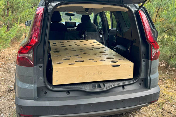 Moonbox SLIM - Campingbox til hverdagsbiler, SUV'er, Minivans m.fl.