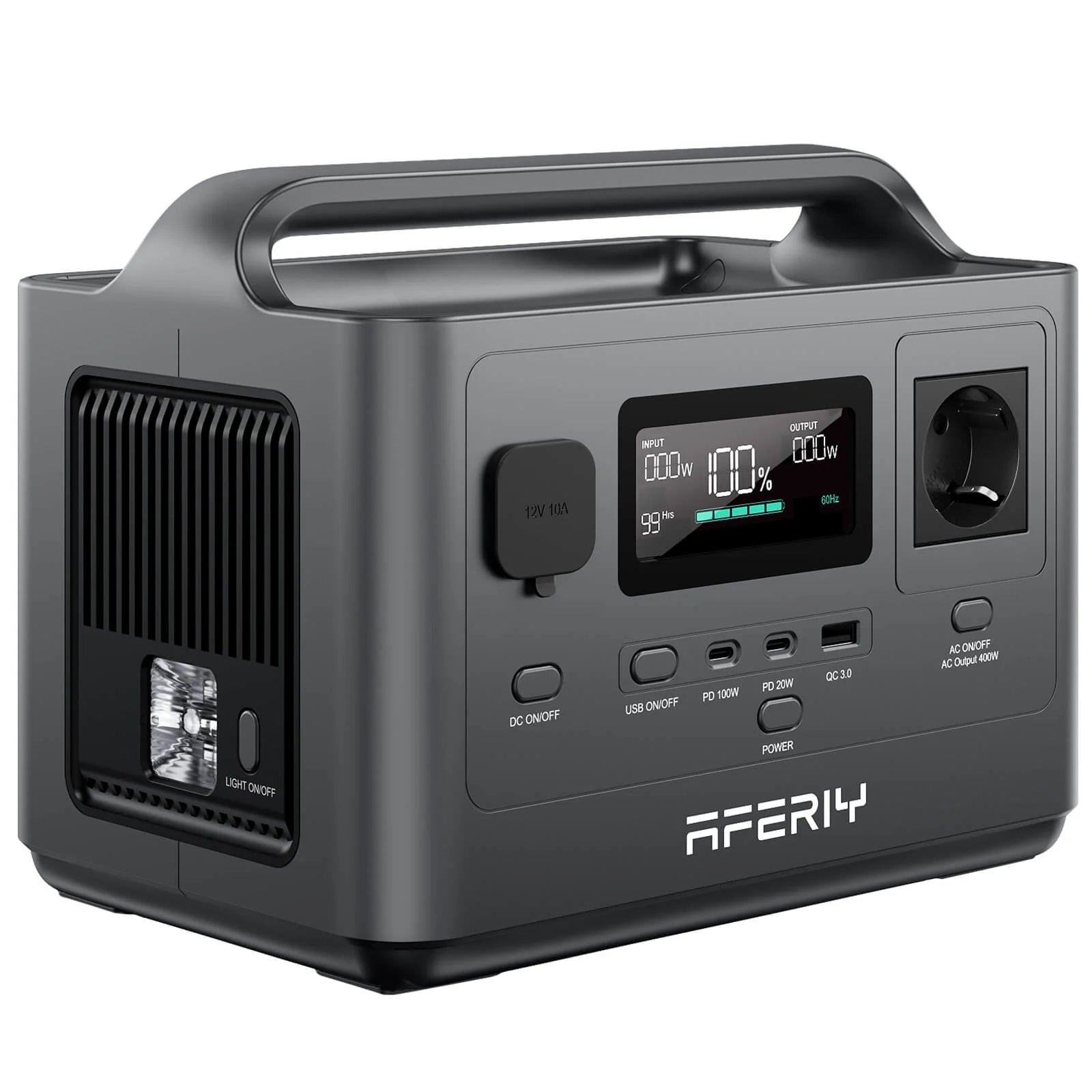 AFERIY P040 Bärbar Kraftstation 400W 256Wh