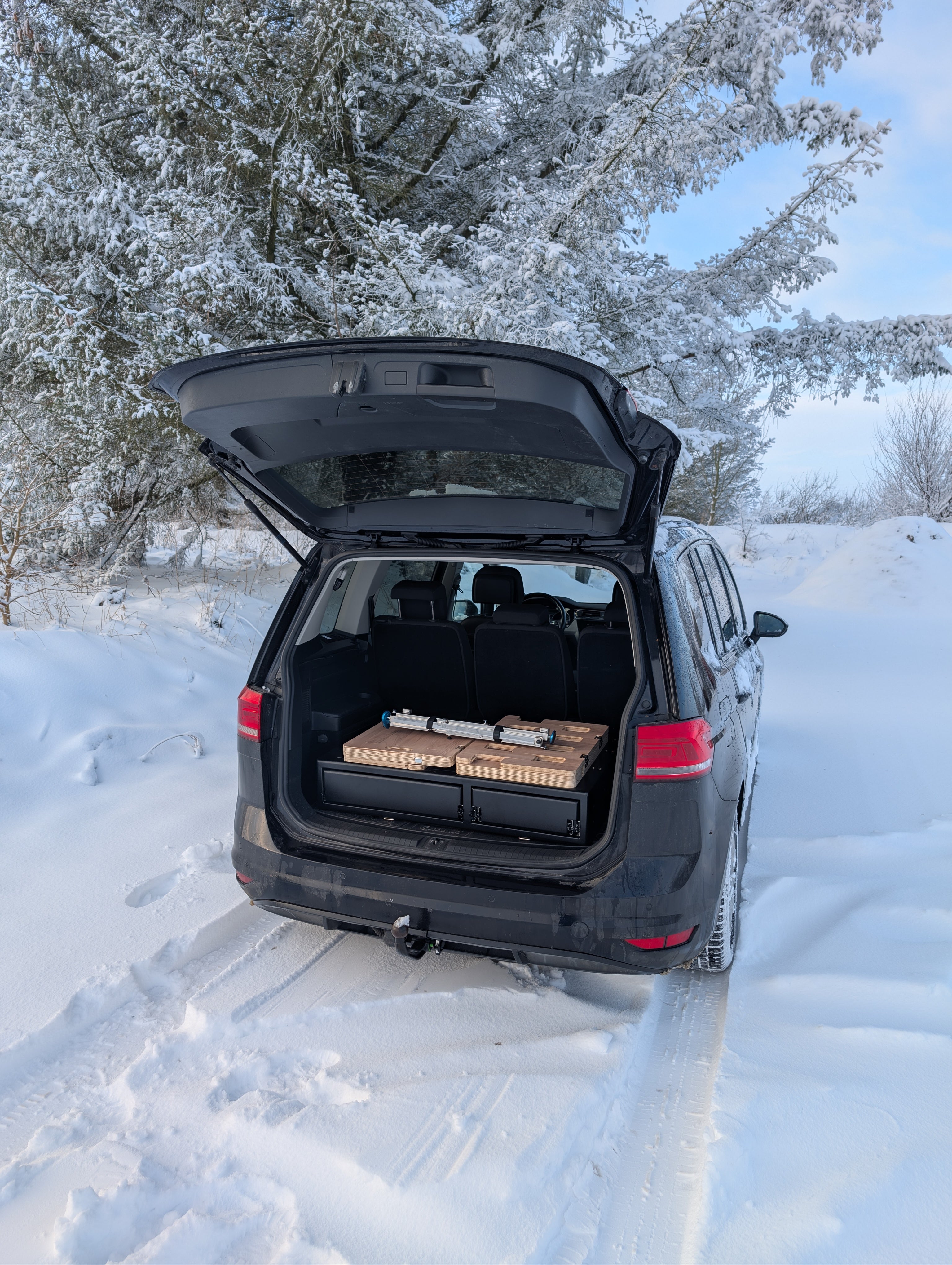 CampBoxi Kitchenfit - Alt-i-ét Campervan Modul til hverdagsbiler