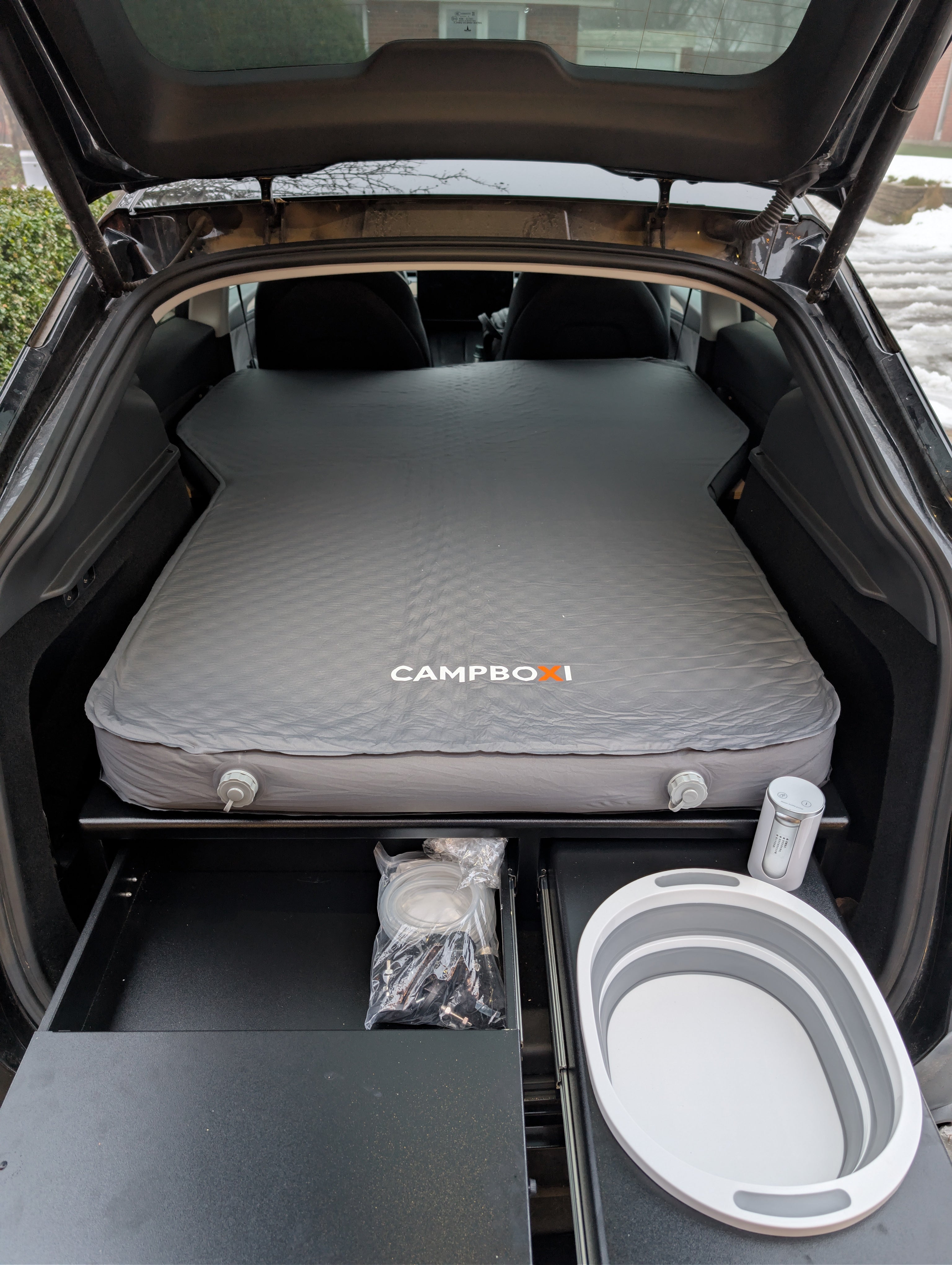 CampBoxi Kitchenfit - Alt-i-ét Camper Box til hverdagsbiler