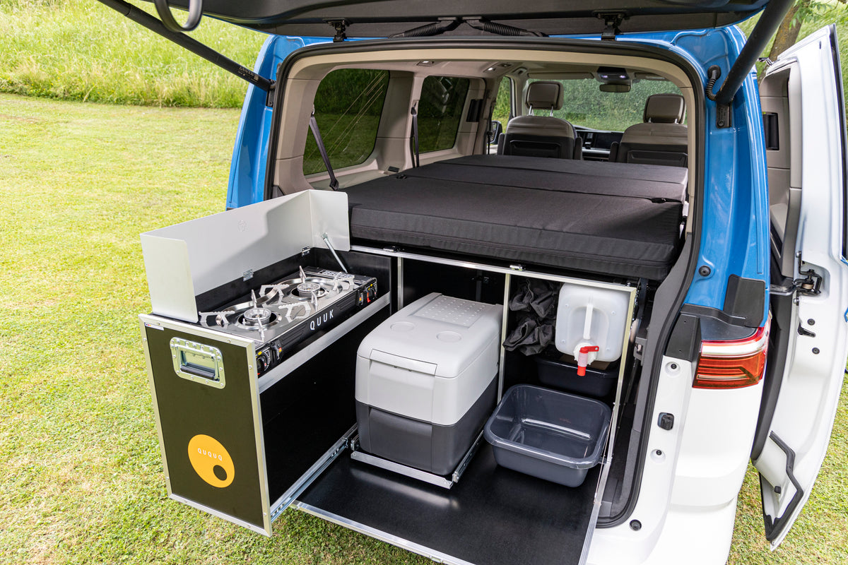 QUQUQ BusBox 3 – Campervan-Modul für VW T7 Multivan — Offgridconnection