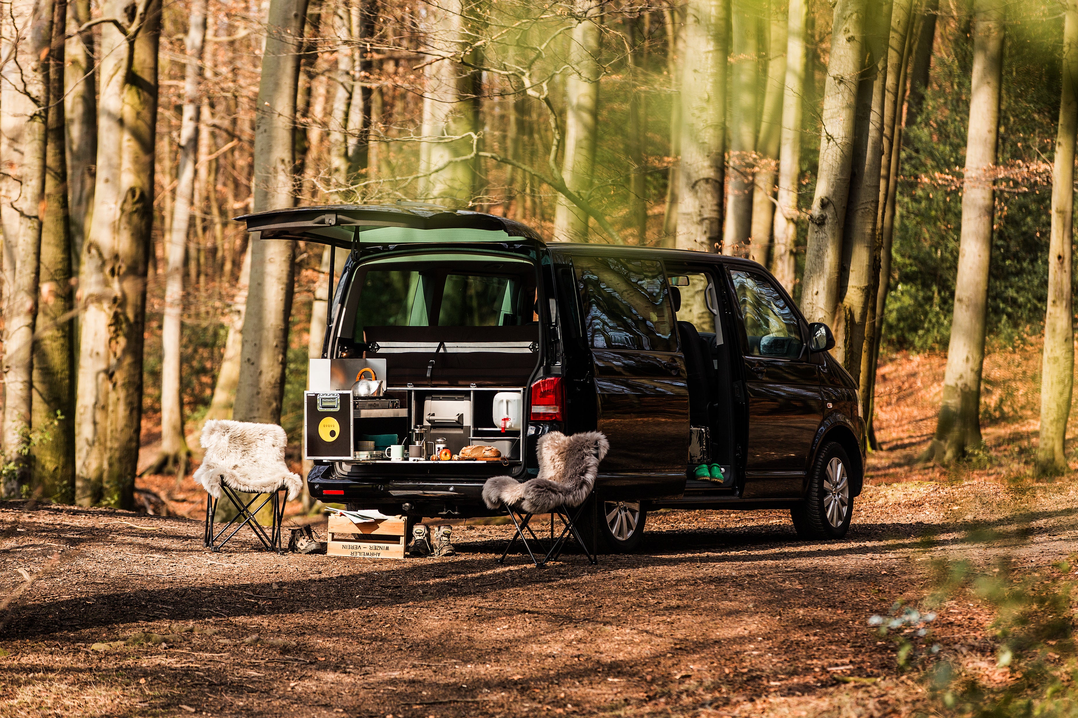 QUQUQ BusBox 1/2 - Campervan modul til minibusser og vans