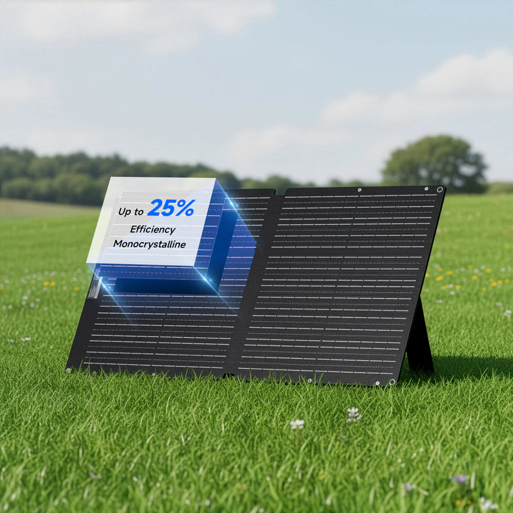 ALLPOWERS SOLAX SE100 Solcelle Panel 100W